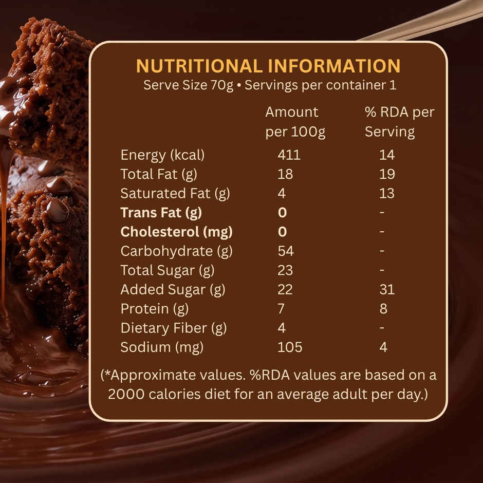 The Baker's Dozen Choco Lava Cake