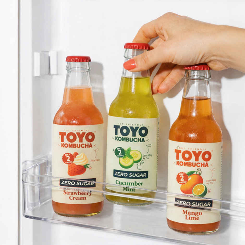 Toyo Kombucha Zero Sugar Mango Lime