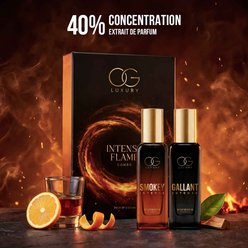 OG Luxury Intense Flame Combo | Extrait De Parfum | Long-Lasting Premium Perfume for Men