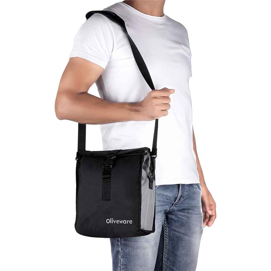 Oliveware Crystal Lunch Box - Black