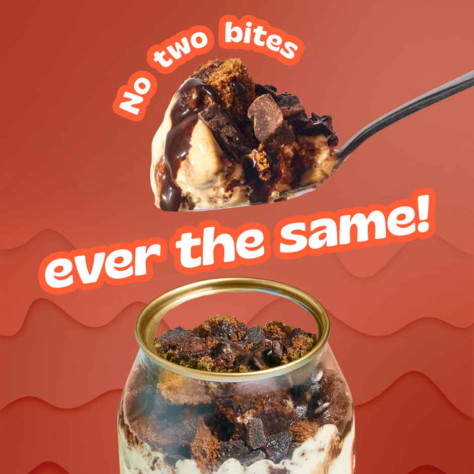 Ob & Gob Tiramisu & Fudge Ice Cream Sundae (200ml) & Ob & Gob Vanilla & Choco Brownie Ice Cream Sundae (200ml) Combo