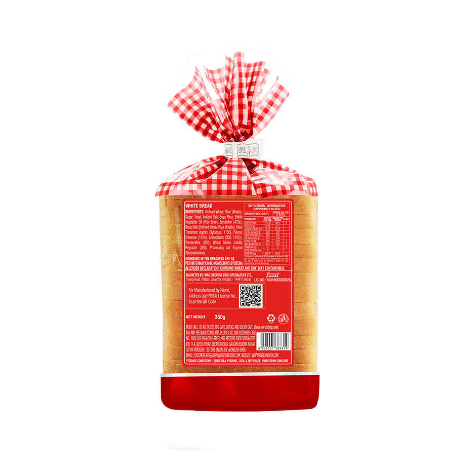 English Oven Premium White bread| No Palm Oil