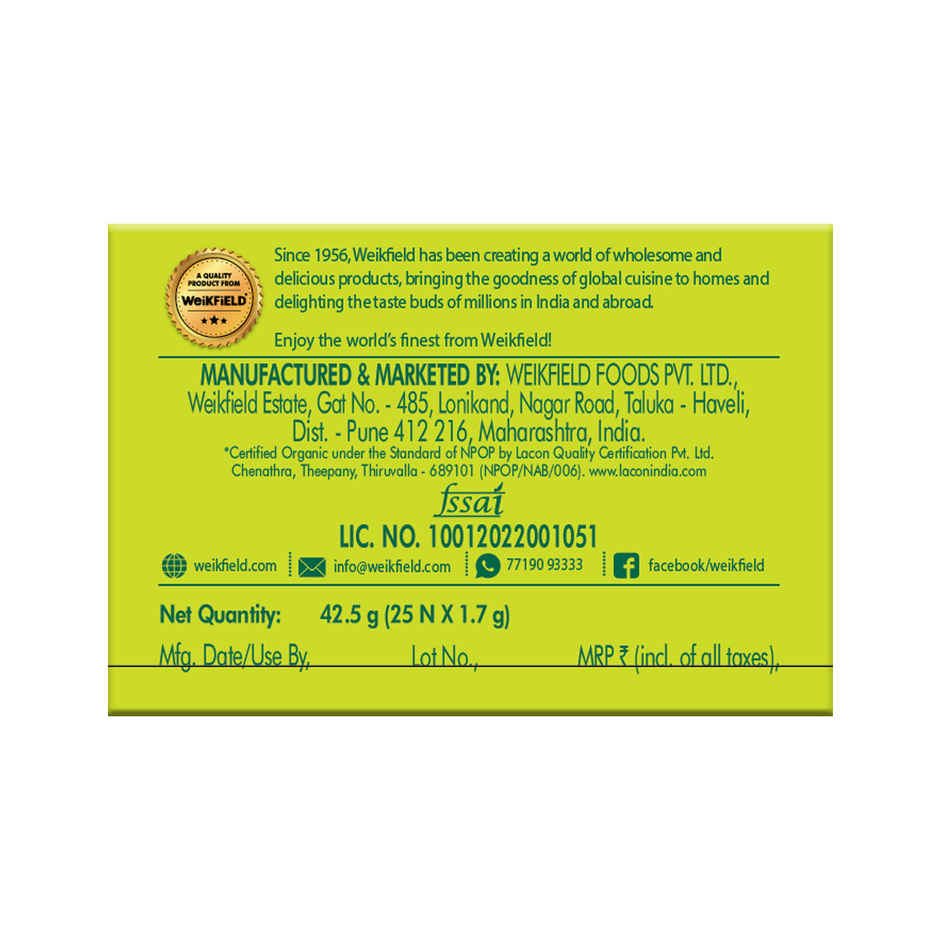 Eco Valley Organic Green Tea- Divine Tulsi| Boost Energy, Helps Burn Body Fat| Zero Calories