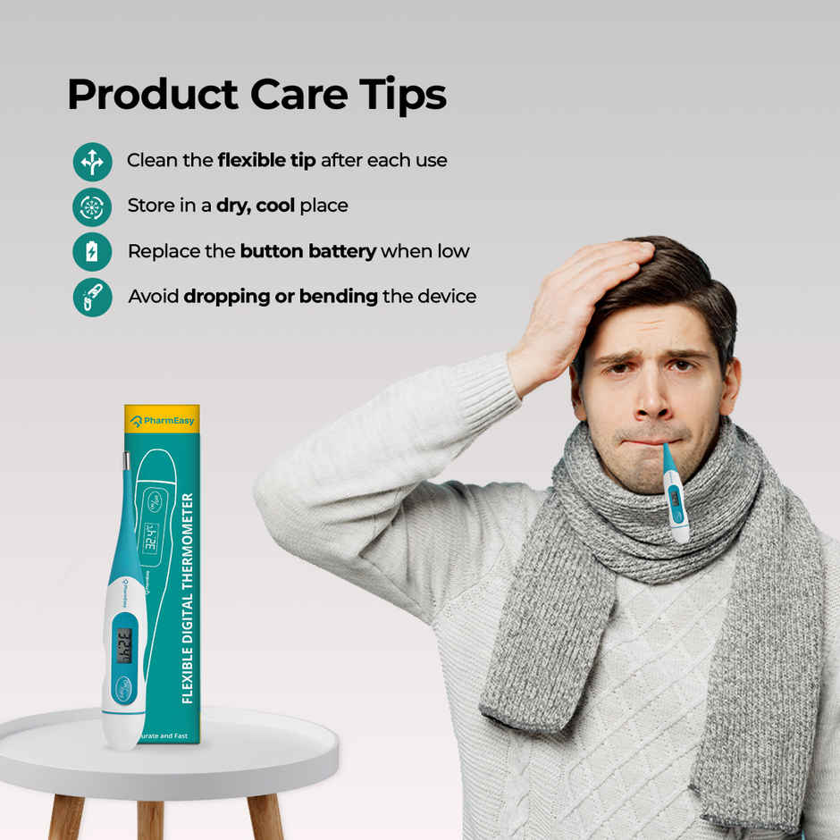 Pharmeasy Digital Flexi Tip Thermometer