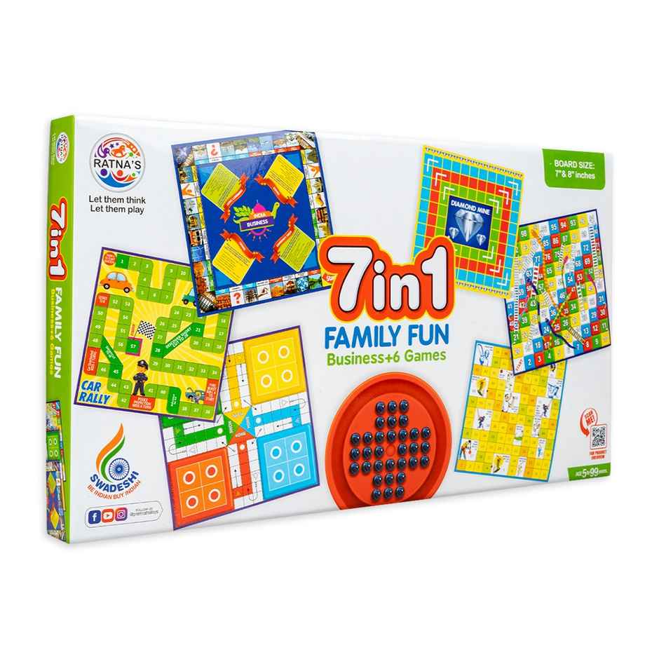 Ratna's 7 In 1 Family Fun Games