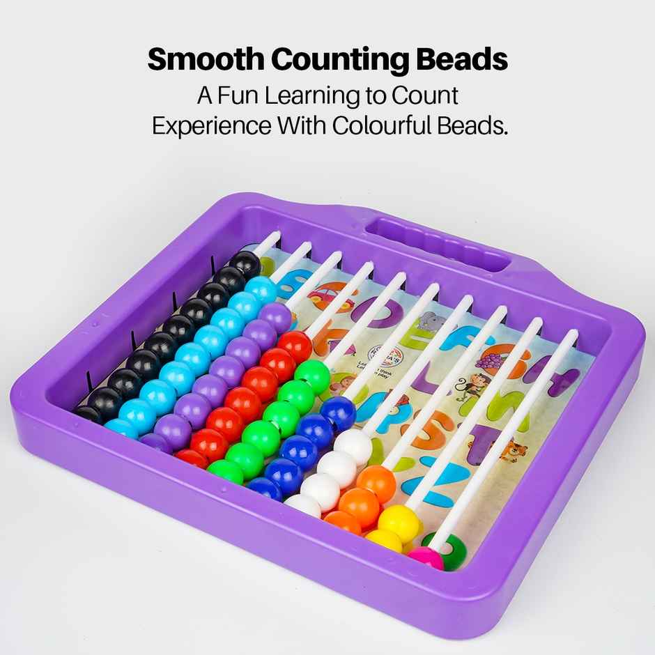 Ratna's Learn To Count Slate 2In1 | Learn Counting, Writing & Pre School at Home| Assorted| 2+ years