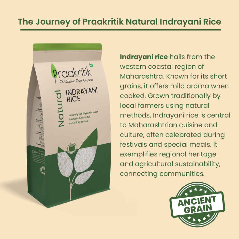 Praakritik Natural Indrayani Rice