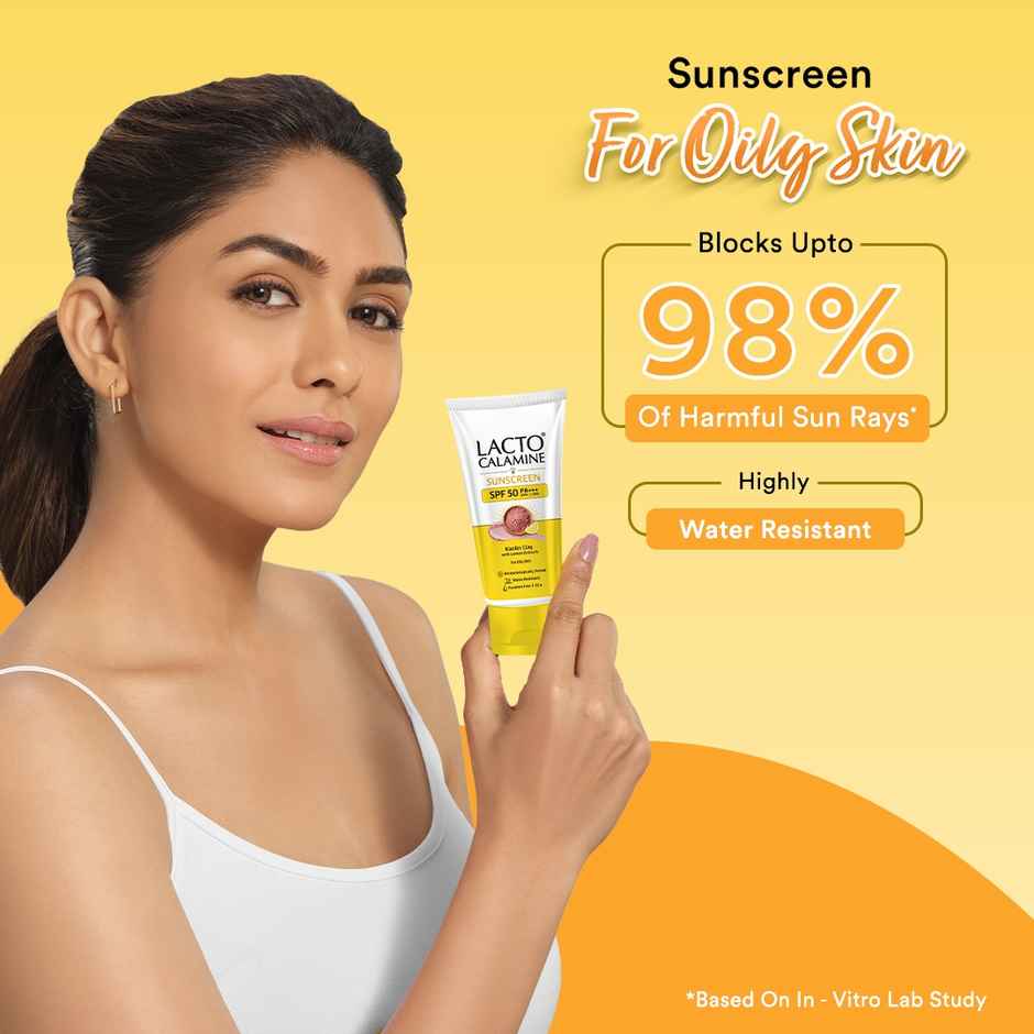 Lacto Calamine Daily Sunshield Matte Look Sunscreen SPF 50 PA +++
