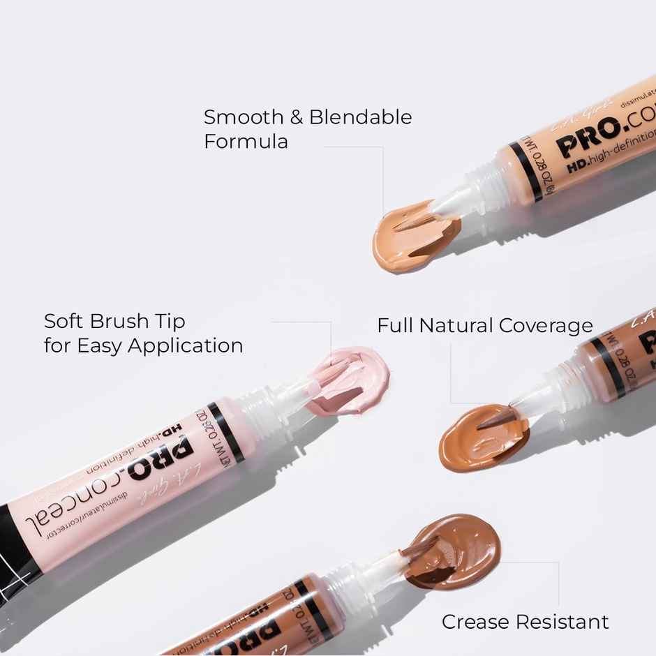 L.A Girlhd Pro Conceal Medium Beige