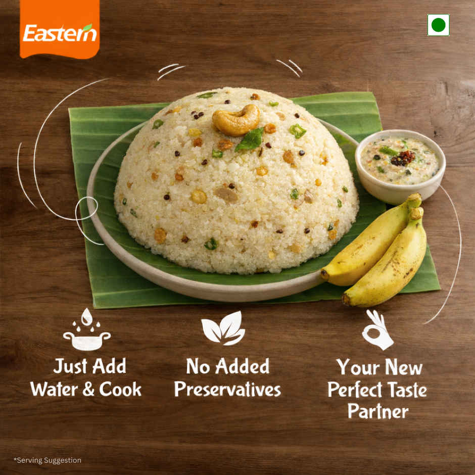 Eastern 5 Min Instant Breakfast Ghee Upmavu Ready Mix