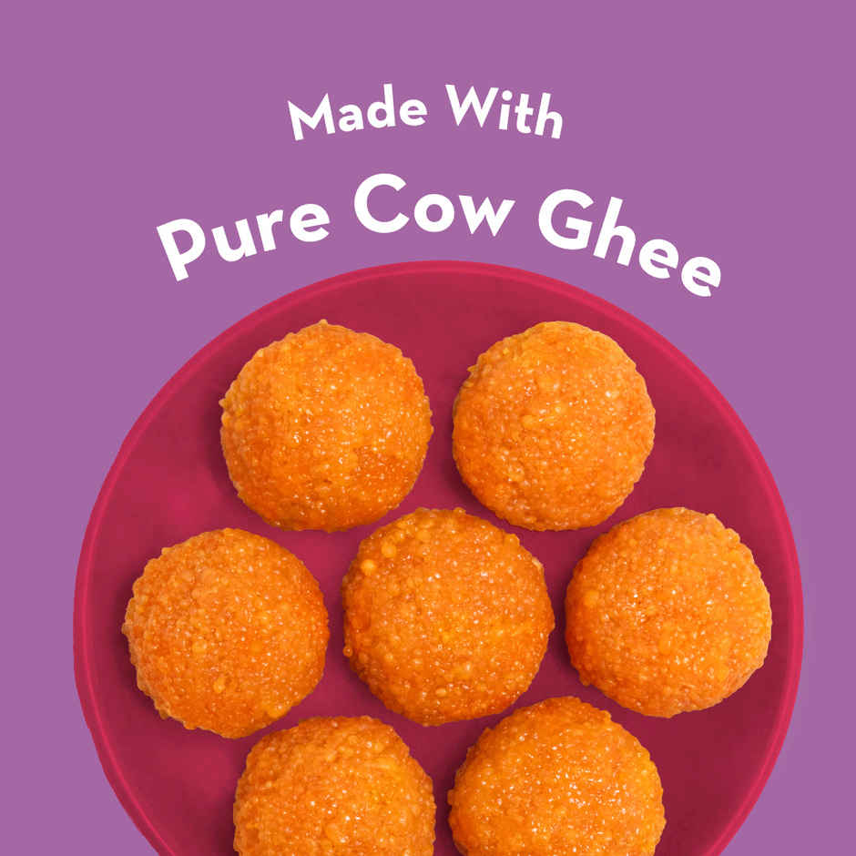 GO DESi Ghee Motichoor Laddu | Made with pure cow ghee