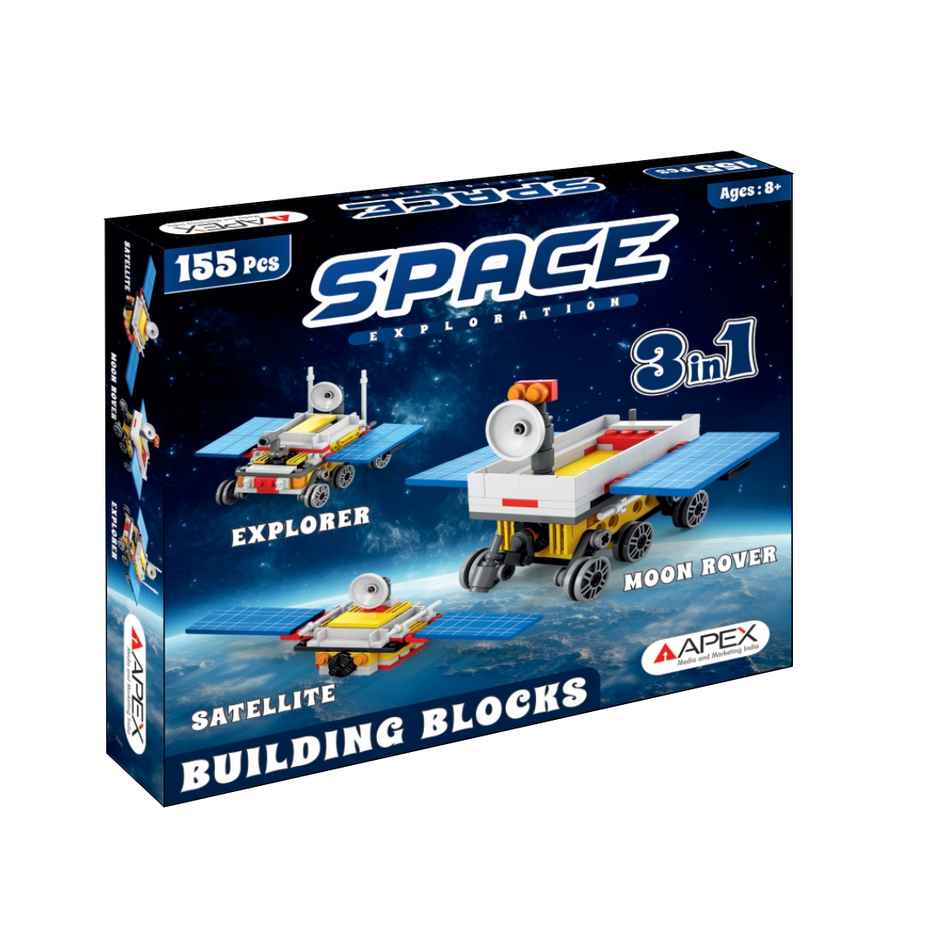 Building Blocks - Space Exploration Satellite | Explorer | Moon Rover