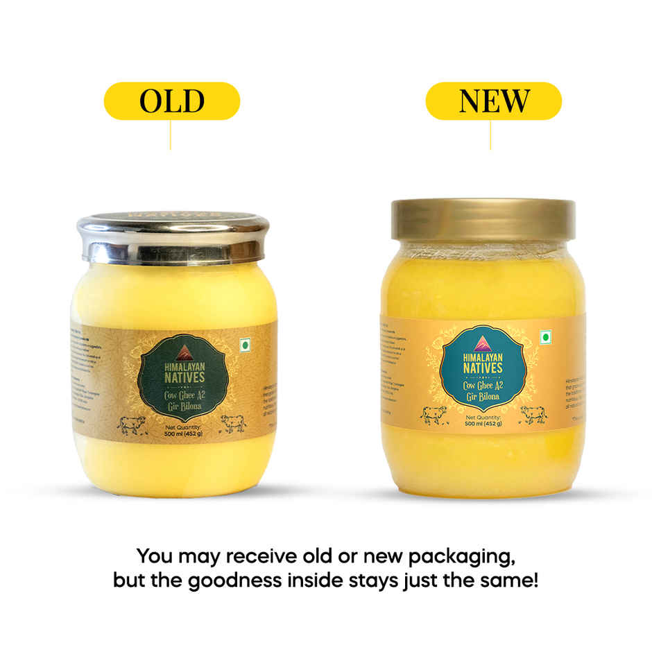 Himalayan Natives A2 Gir Cow Ghee | Jar