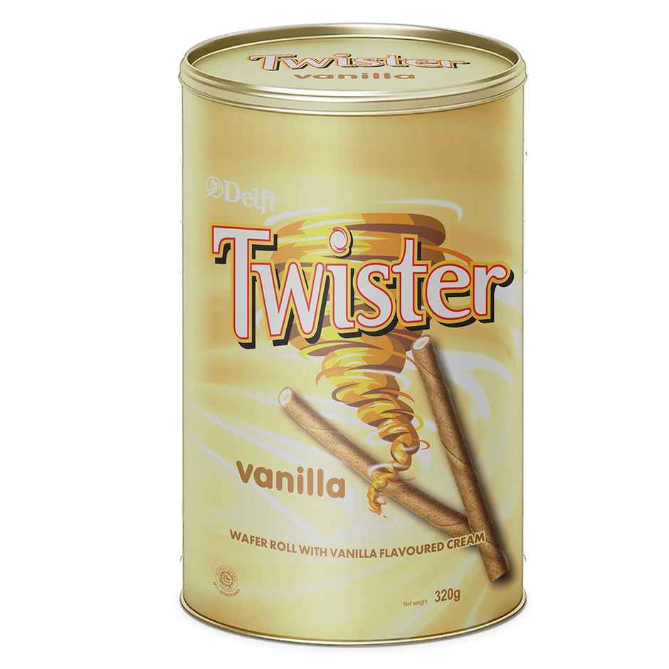 Delfi Twister Vanilla Wafer Rolls