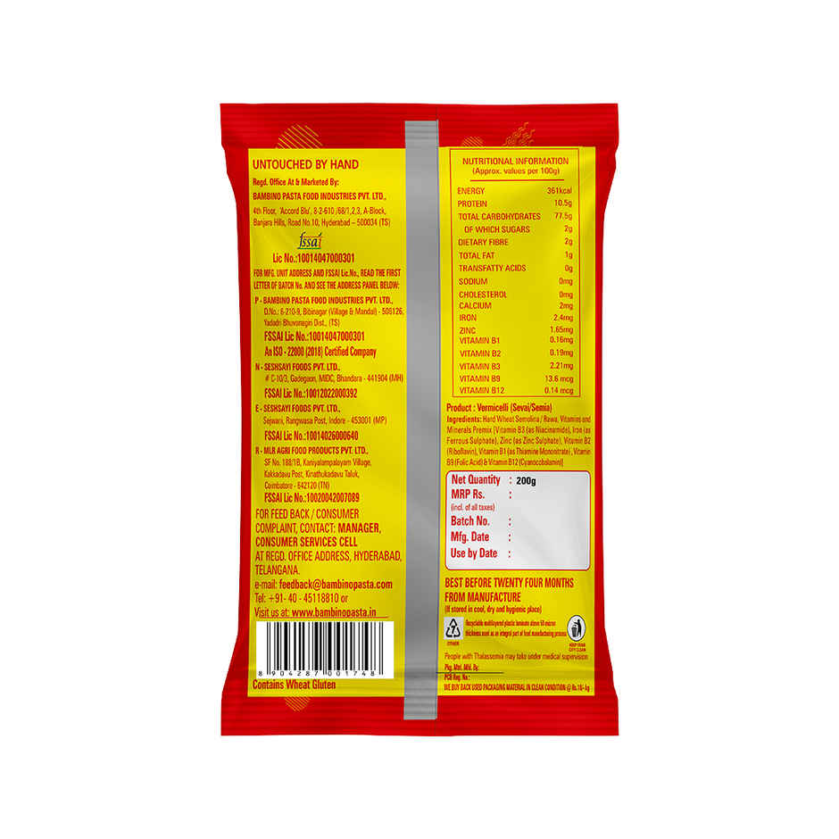 Bambino Nutraawell Vermicelli | Popular