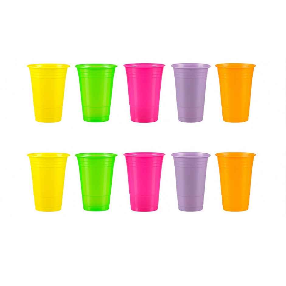 Premium Reusable Party Shot Glasses | Multicolour | Easysip