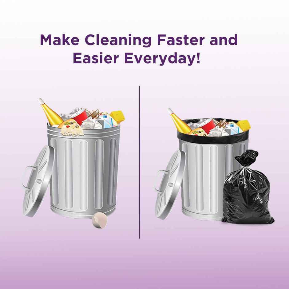 Ezee Medium Garbage Bags 19x 21 Inch