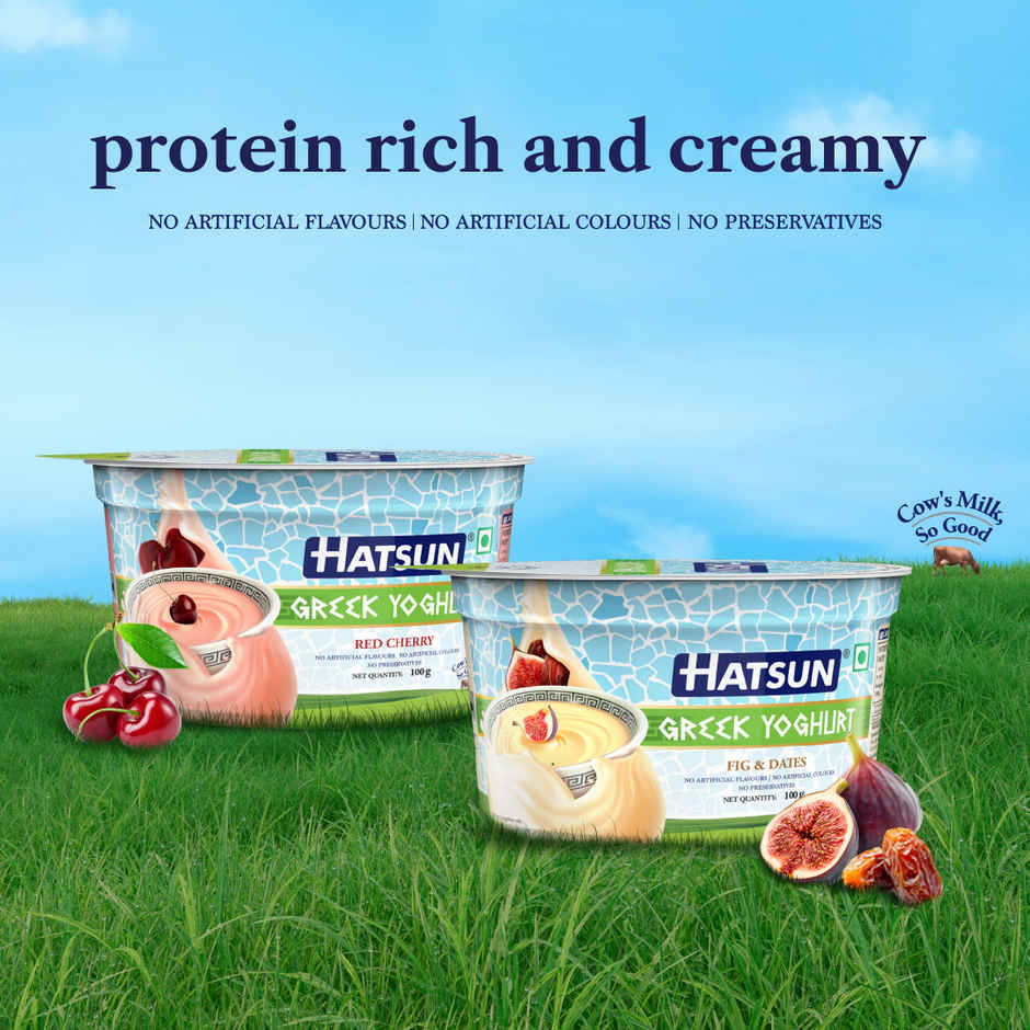 Hatsun Greek Yoghurt Red Cherry Combo