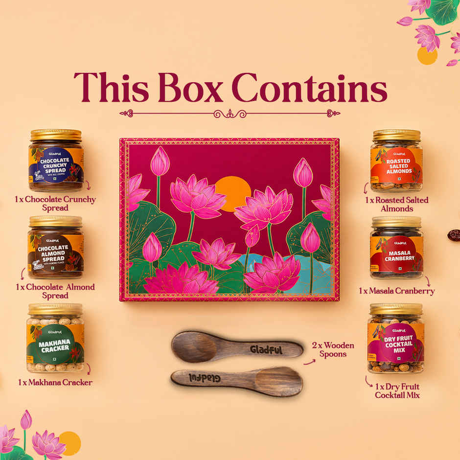 Gladful Lotus Gift Box - Hamper