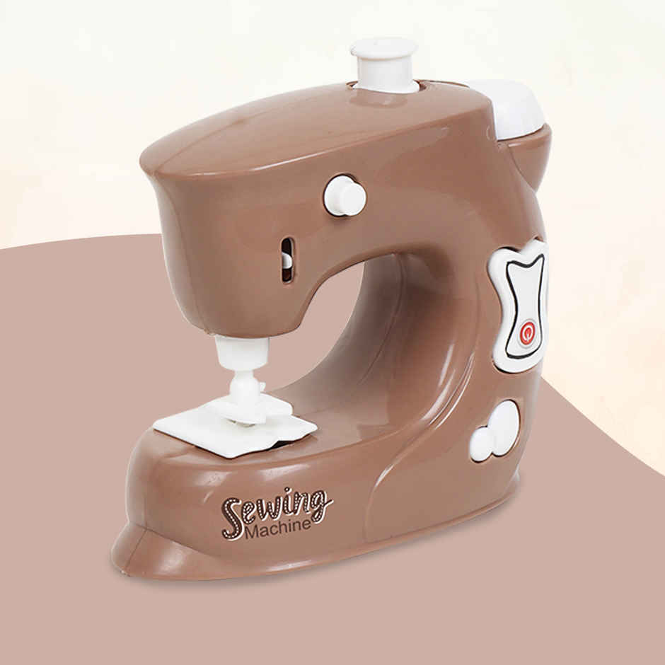 Anz Toy Brown Sewing Machine