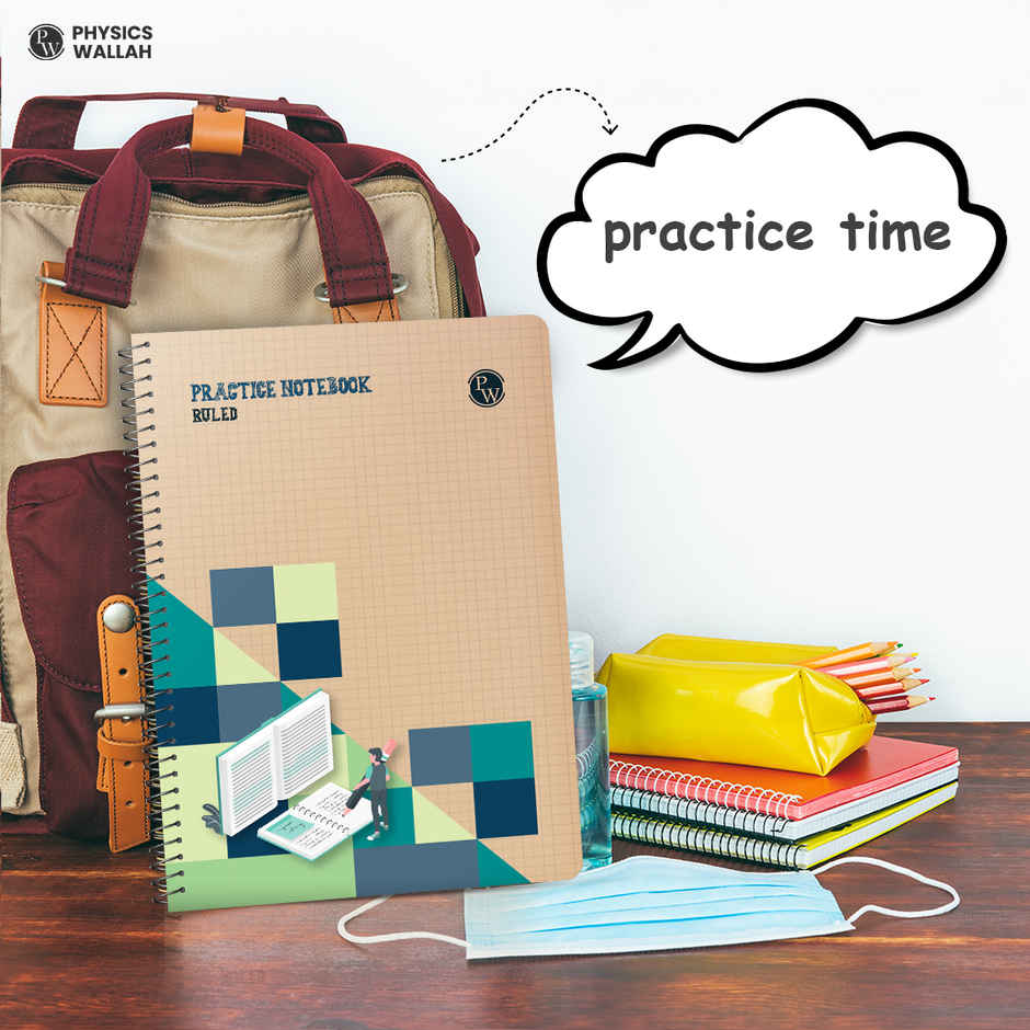 Physics Wallah Practice Notebook Single 280 Pages