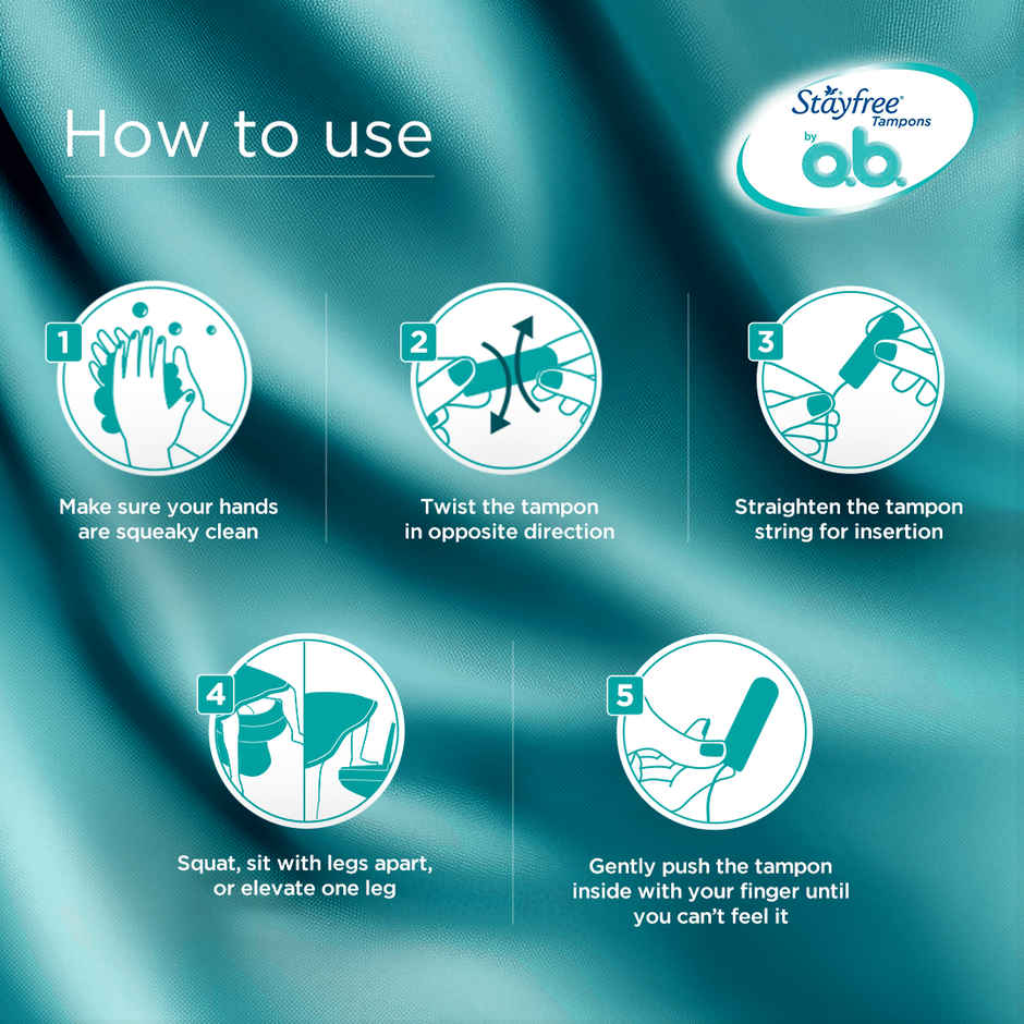 Stayfree OB-Super Pro Comfort Tampons 10s Combo