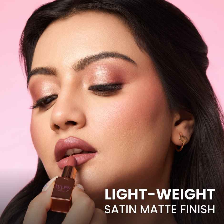Typsy Beauty Happy Hour Mini Lippie Mulberry Mauve | Bullet Lipstick | Creamy Matte