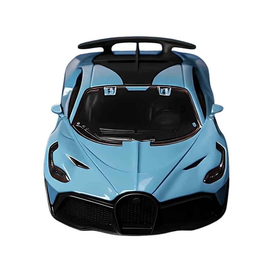 Apex Gripz 1:36 Metal Diecast SUV Pull Back Car Sky Blue | Openable Doors
