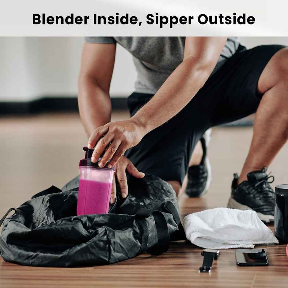 Wonderchef Nutri Blend Go 400W Stainless Steel Blender