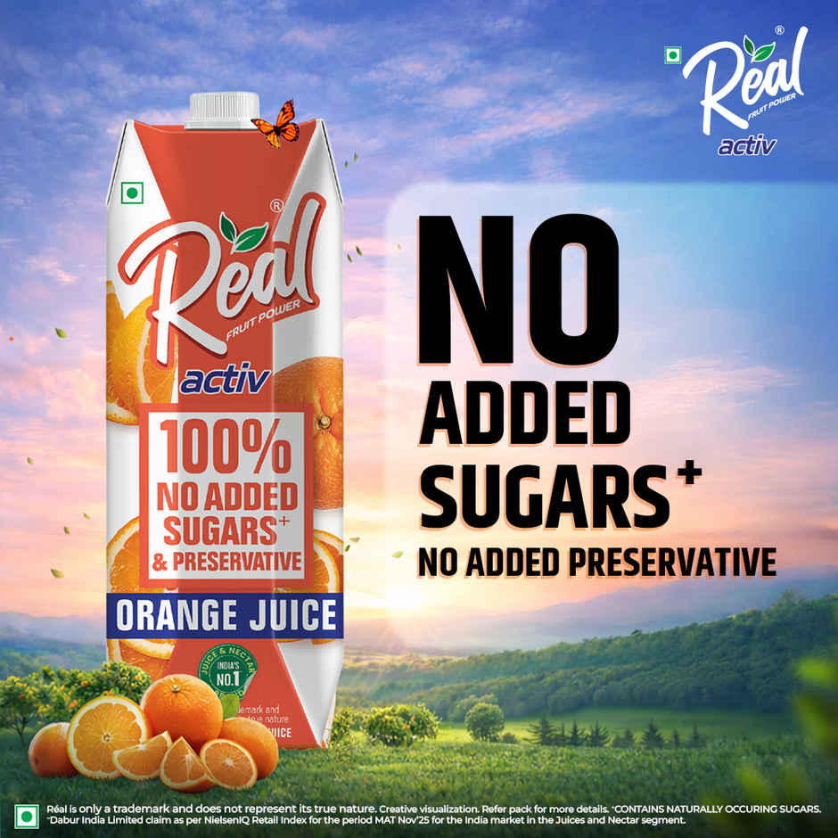 Real Activ Orange Juice | No Added Sugars & Preservatives