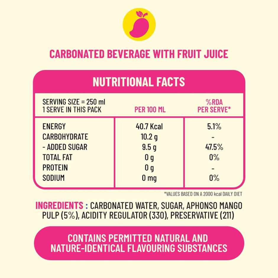 NEOPOP Mango Bliss Can | Ready to Drink Beverage