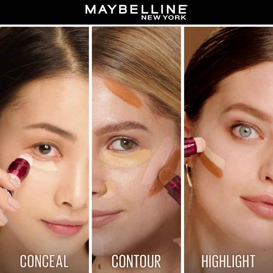 Maybelline New York Instant Age Rewind Eraser Concealer | Conceal, Contour, Highlight | Ivory
