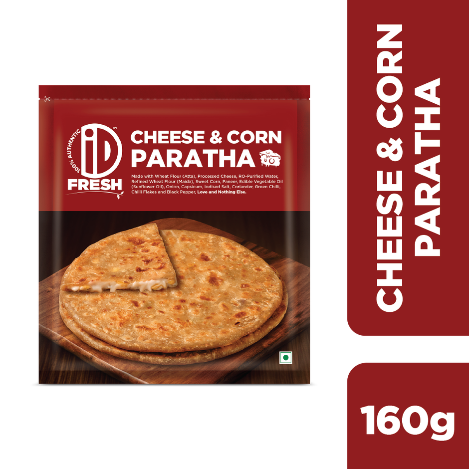 iD Fresh Cheese and Corn Paratha