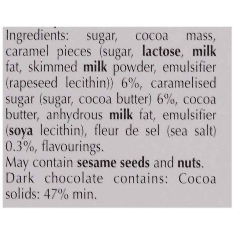 Lindt Excellence Caramel & Sea Salt Touch Dark Chocolate