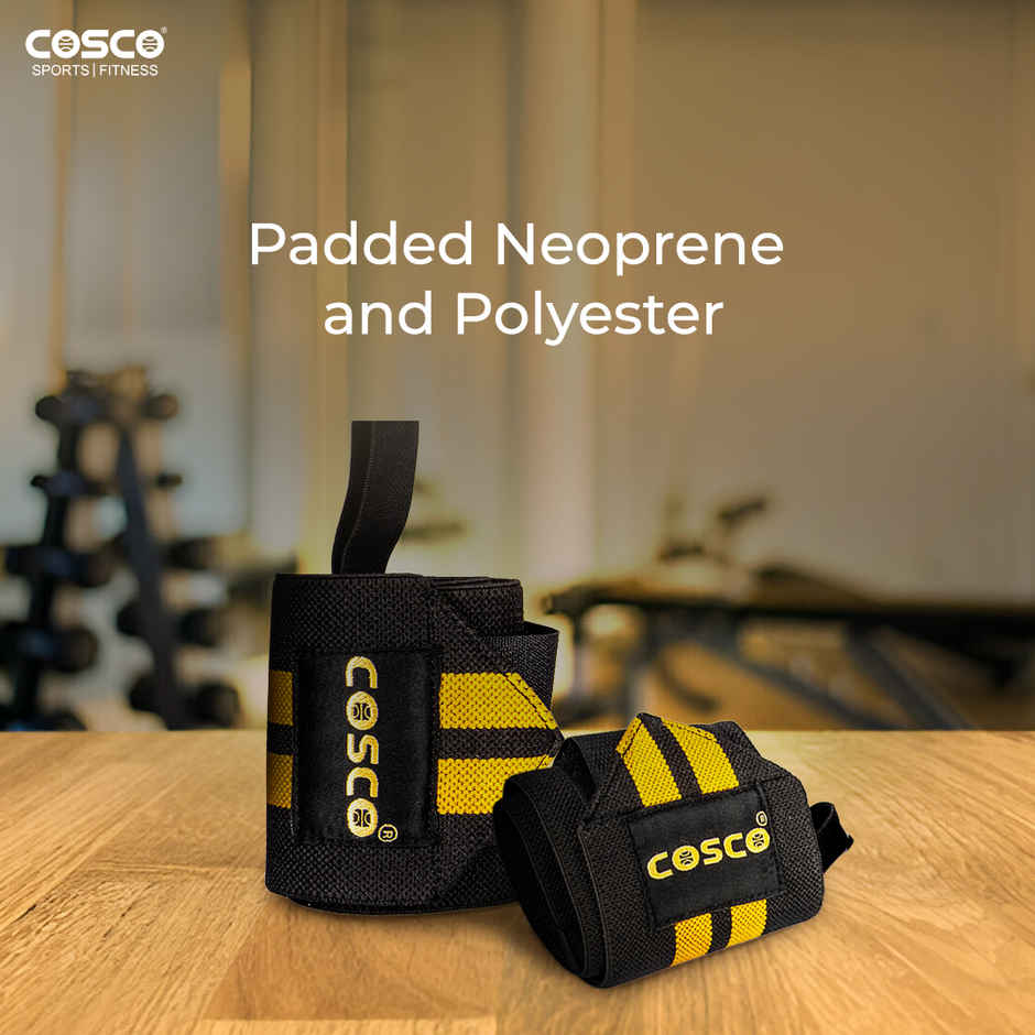 Cosco Gym Wrist Wrap | Force | 2 Units