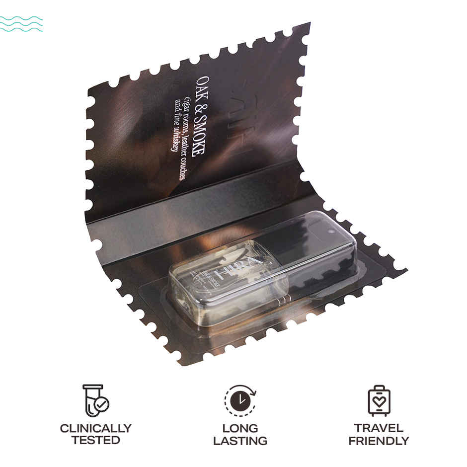 HIRA Oak & Smoke Eau De Perfume For Men | Leather & Cardamom Notes