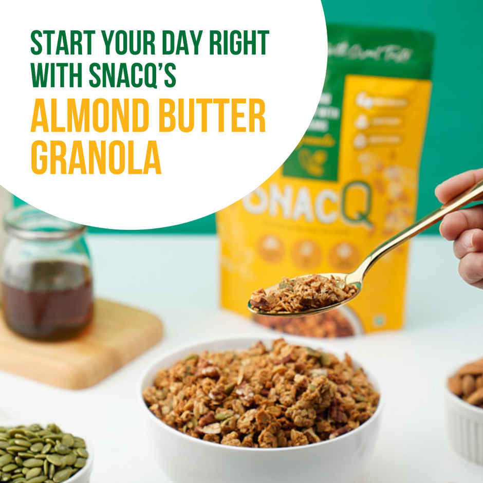 Snacq Almond Butter Granola