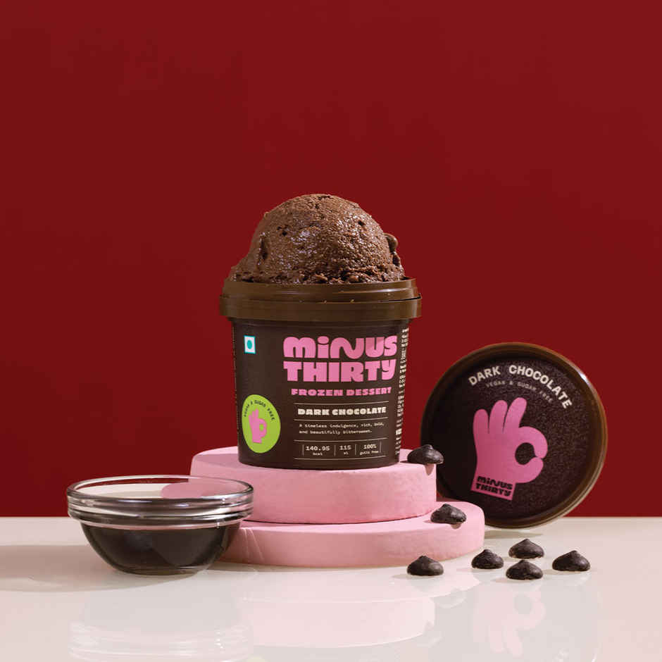 Minus Thirty Dark Chocolate Vegan And Sugar Free