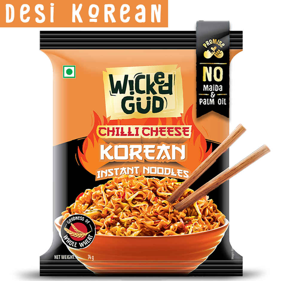 Wickedgud Chilli Cheese Instant Korean Noodles