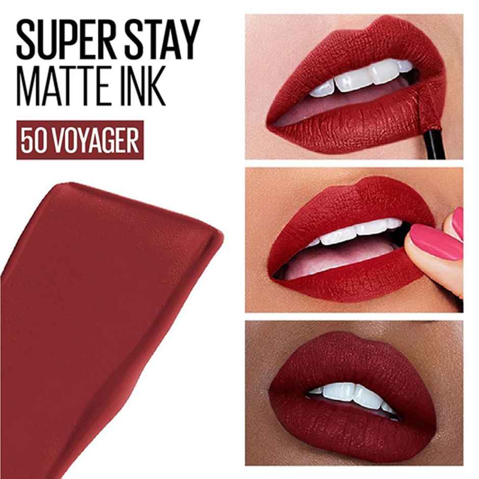 Maybelline Super Stay Matte Ink Liquid Lipstick, 50 Voyager