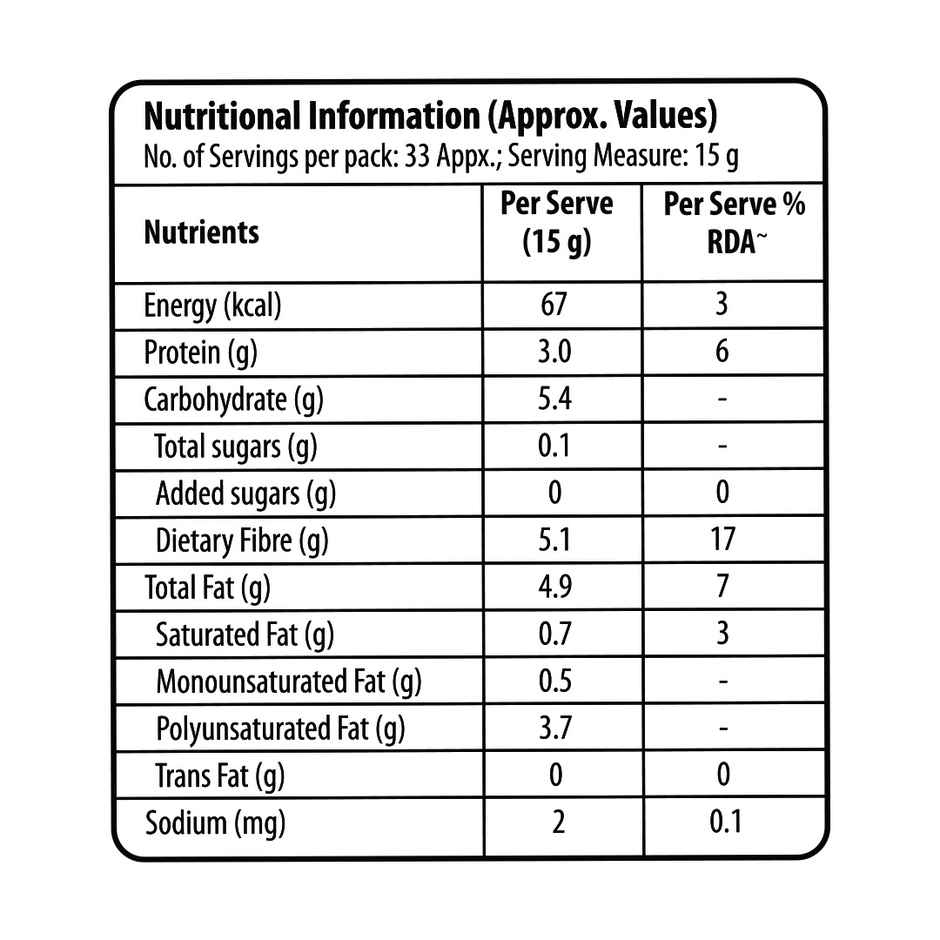 True Elements Chia Seeds Raw