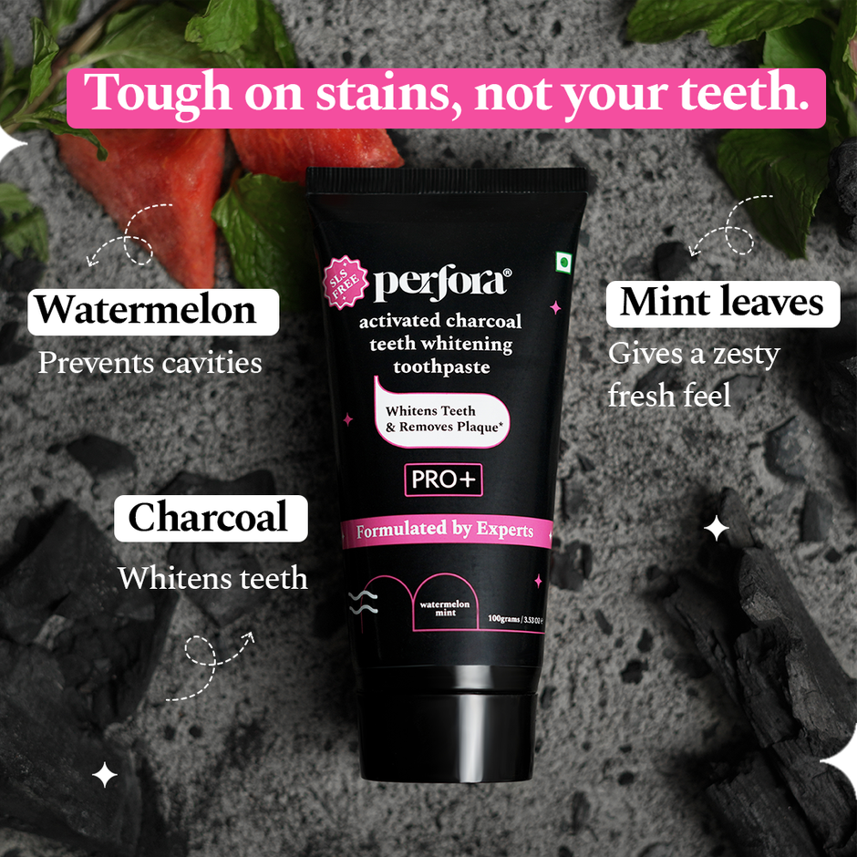 Perfora Activated Charcoal Whitening Toothpaste