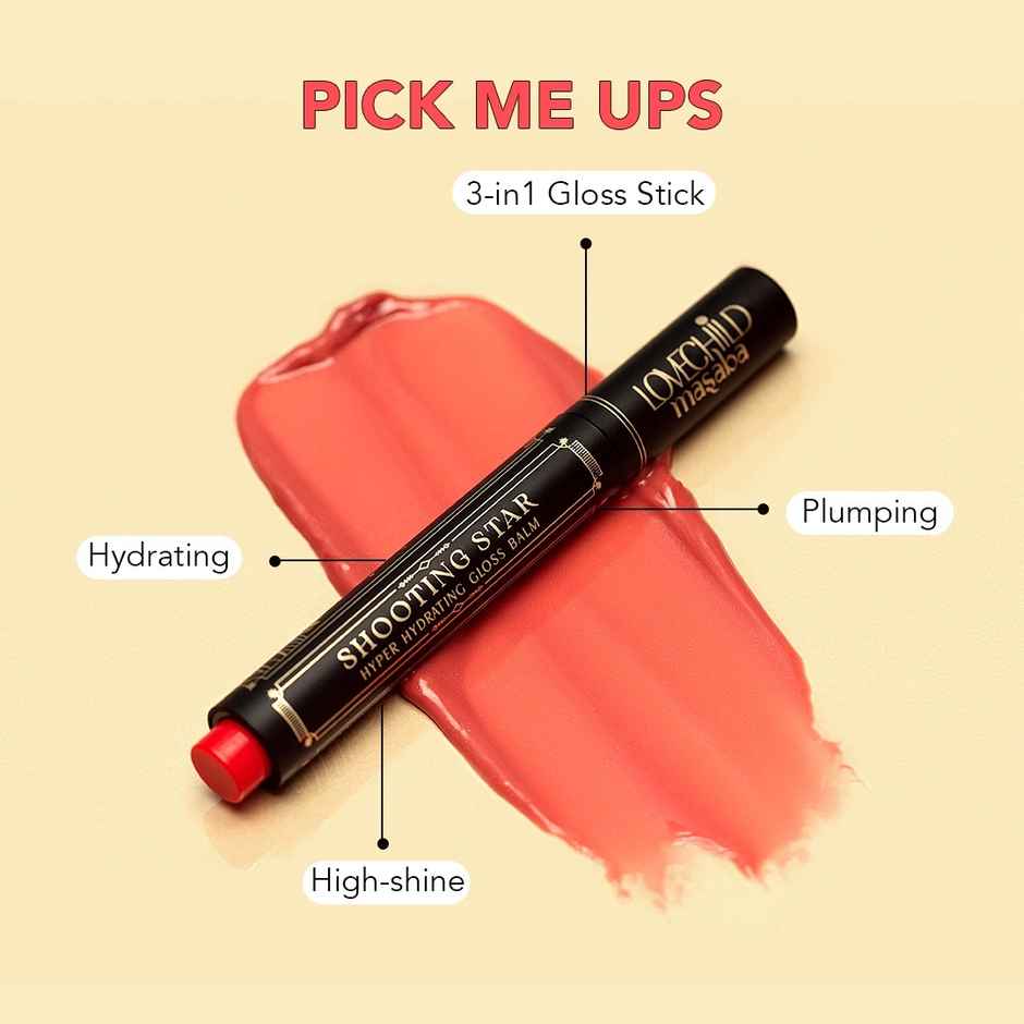 Lovechild Masaba- Shooting Star Hyper Hydrating Gloss Balm-Choco Star