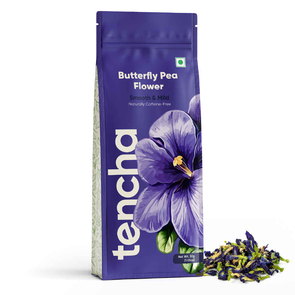 Tencha Butterfly Pea Flower Caffeine-Free Blue Tea Herbal Infusion
