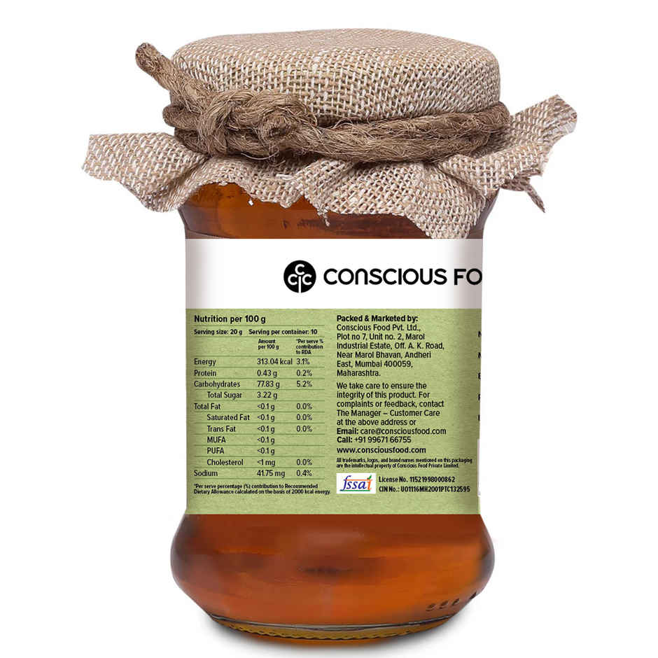Conscious Food Himalayan Multiflora Honey