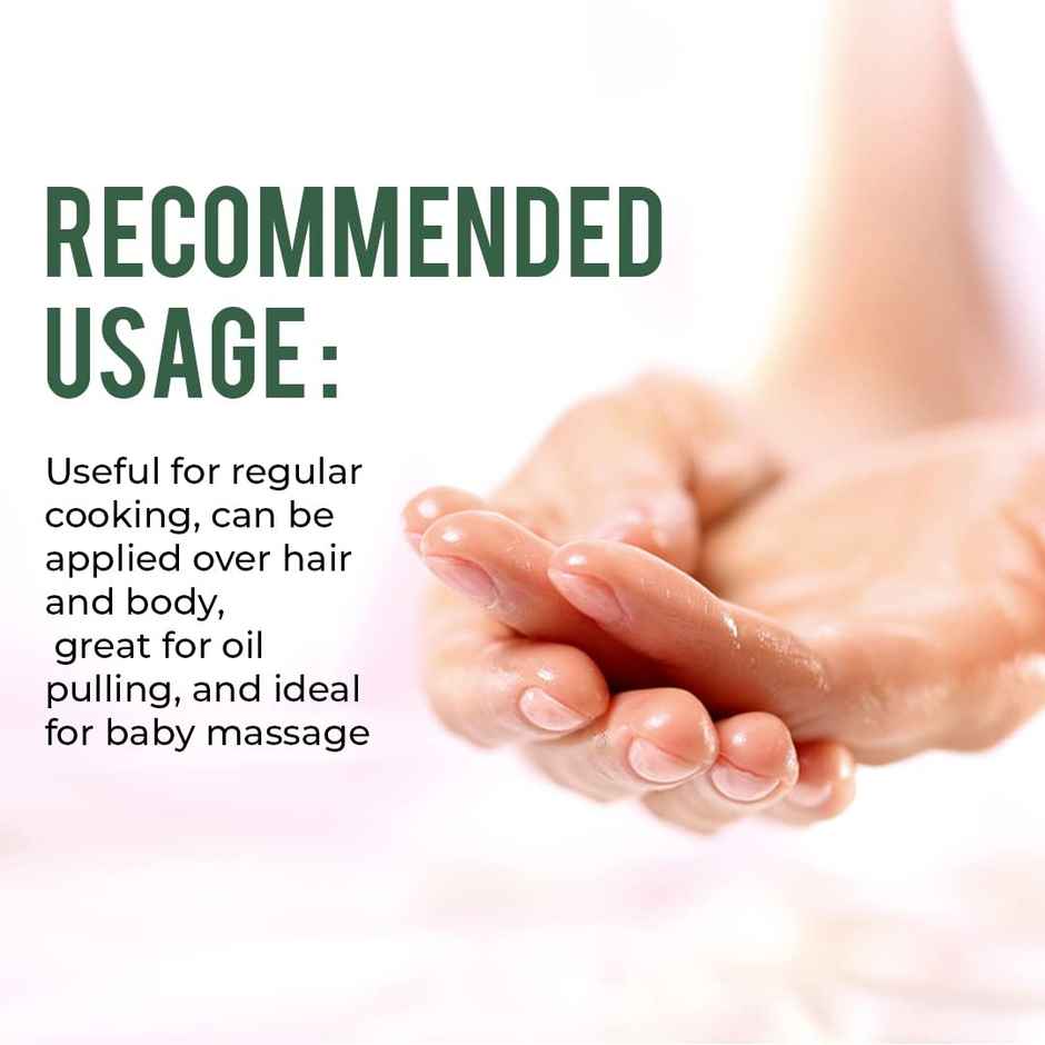 Pure Nutrition Virgin Coconut Cold Pressed Oil | Totally Pure And Unrefined