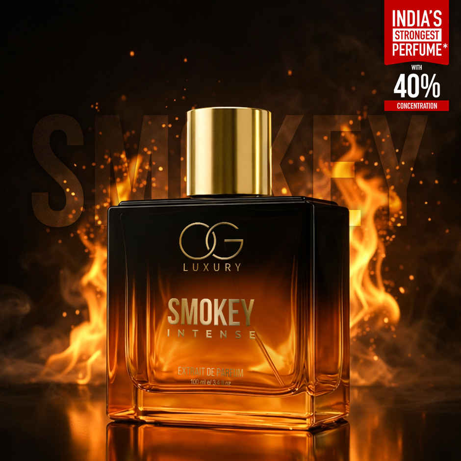 OG Luxury Smokey Intense Extrait De Parfum | Long Lasting Whisky & Oud Perfume for Men