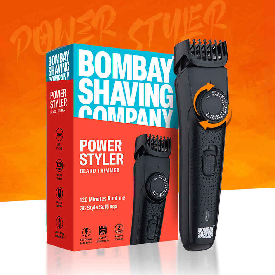 Bombay Shaving Company Type C Charging Trimmer | Power Styler