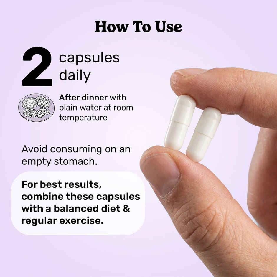 Whats Up Wellness Night Burner Capsules | Weight Loss Fat Burner