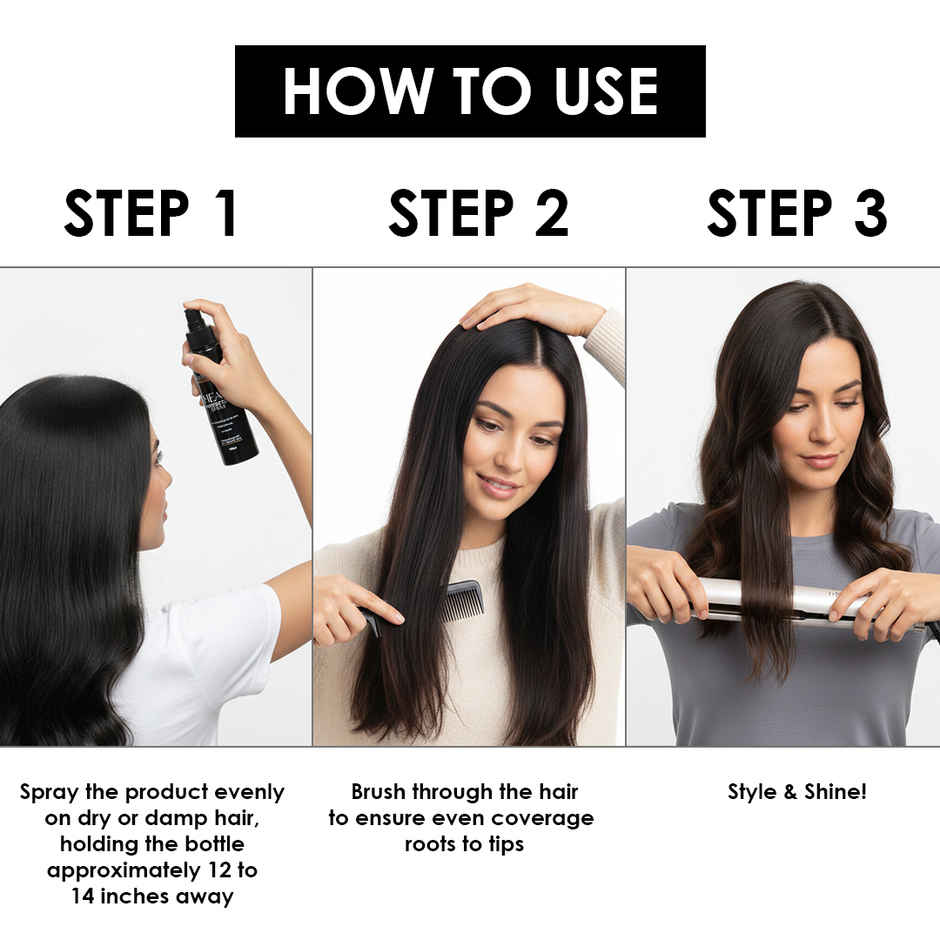 Hair Pure Heat Protector Hair Spray
